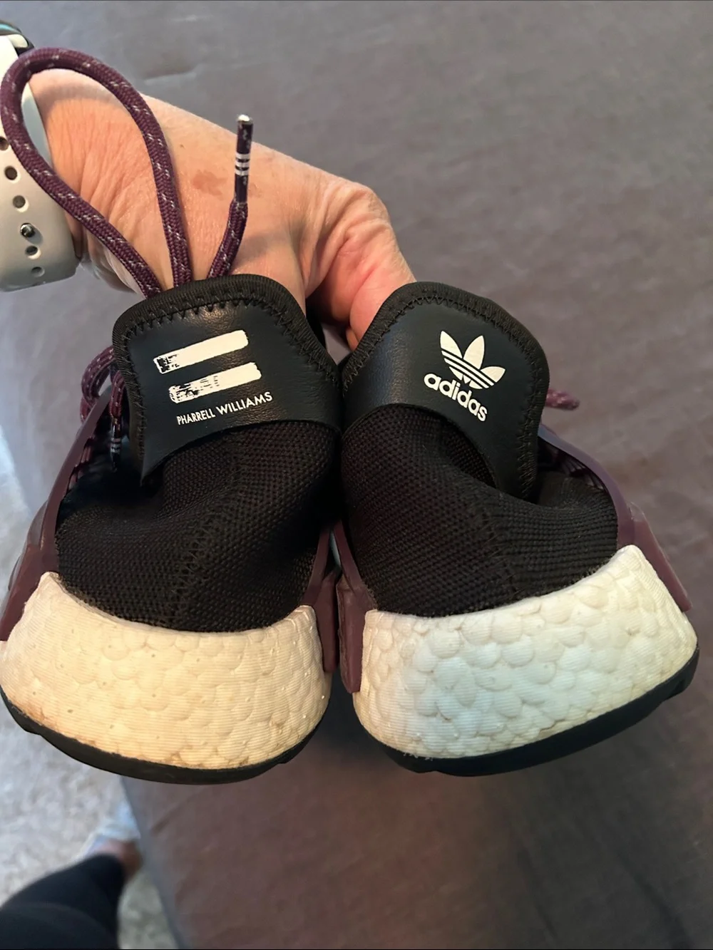 adidas Pharrell Williams Knit 'EQUALITY' Lace-Up Athletic Sneakers